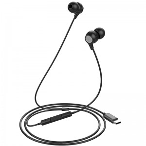 Most Selled Products Hifi Music Deep Bass Earbuds Type C Earphones Wired Headphones