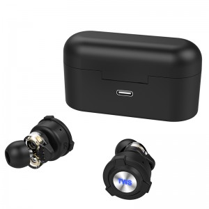 Latest global version dual dynamic driver Touch Control Wireless Earbuds Gaming Earphones
