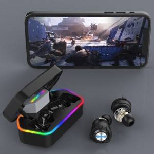 Touch Control Triple Driver Low Latency Gaming Mode Supporting True Wireless Earbuds Earphone