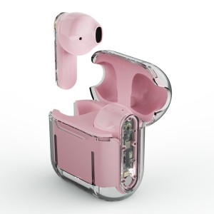 High Quality Blue Tooth Hands Free Tws Bluetooth Earphone True Wireless Phone Transparent Earbuds