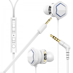 New Product Ideas 2021 In Ear Custom Logo Stereo Bass Earphone Headphone Wired 3.5mm Gaming Earphones